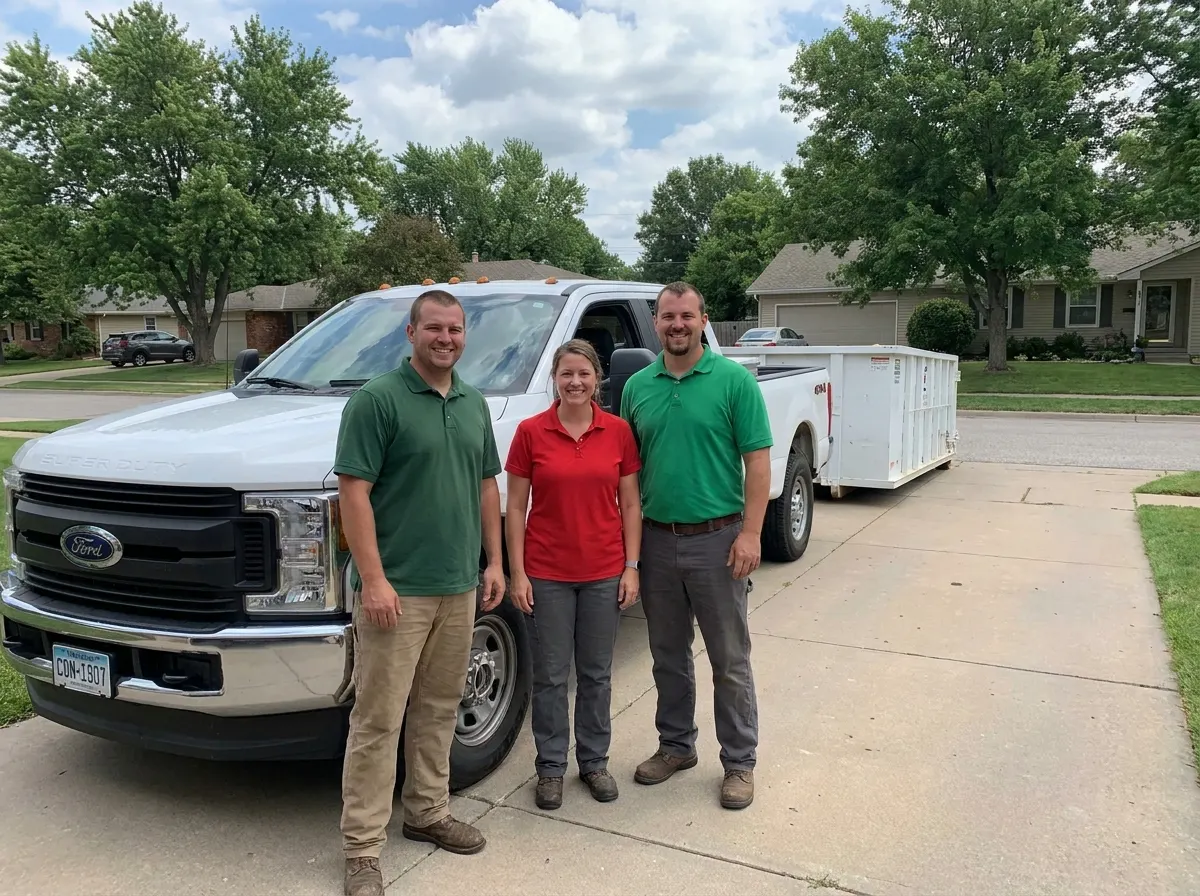 The Haul Yard Dumpster Rental team, dumpster rental in Wichita, KS